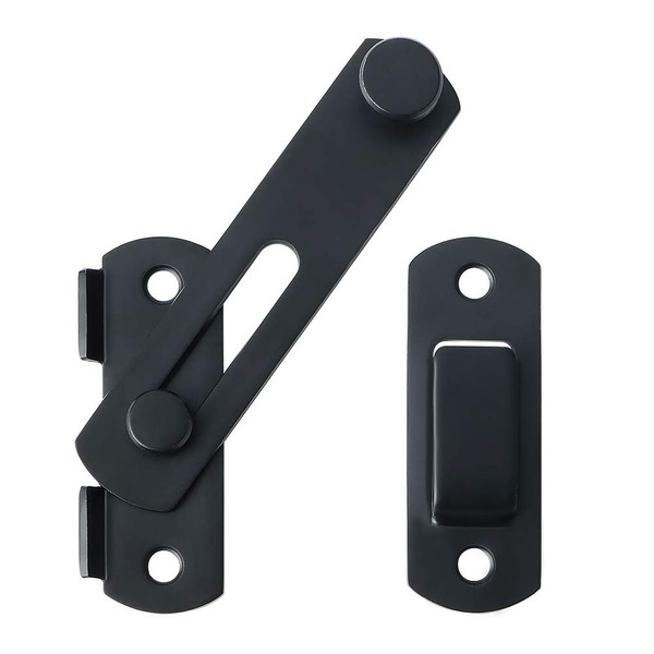SAYAYO Thicker Door Lock 4 Inch Sliding Door Lock Latch