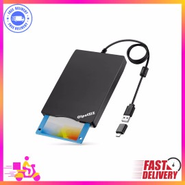 Unbranded Floppy Disk Reader 3.5 inch External USB A&C Floppy Disc Drive 3 1/2 Floppy Disk