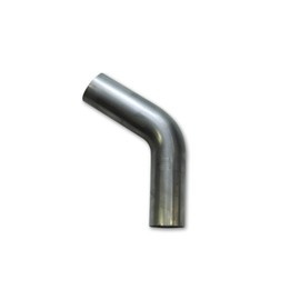 Vibrant Performance Power 13068 Tubing, Mandrel Bend, 60 degree, 304 Stainless Steel, Natural, 16 gauge, 2.25 in. Outside Diameter, 3.375 in. Centerline Radius, 6.00 in. x 6.00 in. Leg Length, each