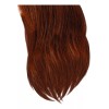 Letmex Cabezote Cabello Natural Castaño Oscuro 18 Pulgadas Para Pra