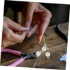 STOBOK 100pcs Imitation Charms for Jewelry Making Decorative Pendants for