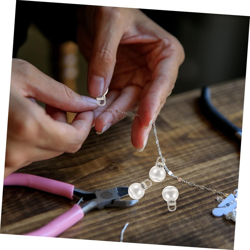 STOBOK 100pcs Imitation Charms for Jewelry Making Decorative Pendants for