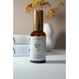 Aroma Theory | Organic Tea Tree Hydrolat – 50ml – Antibacterial Floral Water for Acne-Prone and Oily Skin