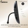 IMPECCA 10.1” Wi Fi Digital Picture Frame, Touch ScreenSmart Picture