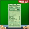 Emerald Nuts, Salt and Pepper Cashews, Stand Up Resealable Bag,