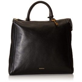 Fossil Women's Parker Eco Leather Convertible Large Backpack Purse Handbag, Black (Model: ZB1515001)