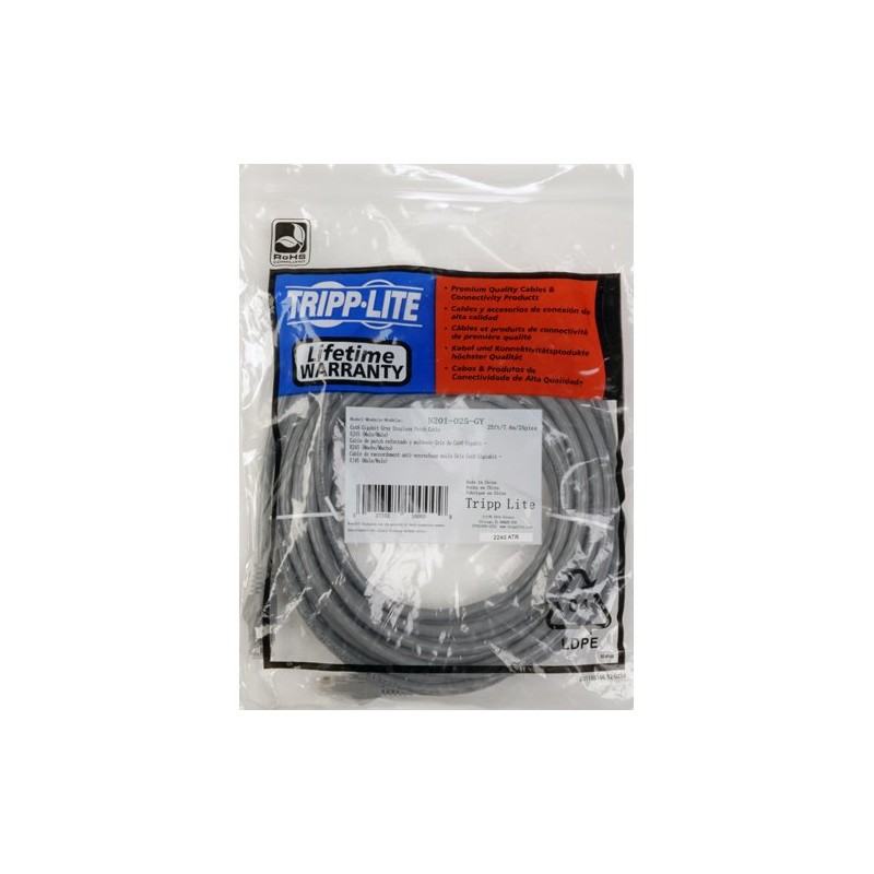 Tripp-Lite Cat6 N201-006-GY - Cable Conexión de Red Ethernet sin