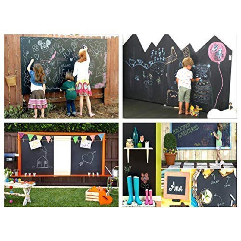 Rainbow Chalk Markers Limited Chalkboard Blackboard Paint Black 1 Liter