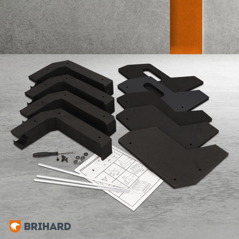 Brihard Advanced Foam Pistol Rack (4 Holders) - Short Gun