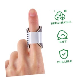 Totority 5pcs Finger Splint Brace for Finger Sprain Adjustable Support Comfortable Breathable Design for Night Use Care for Enhanced Protection