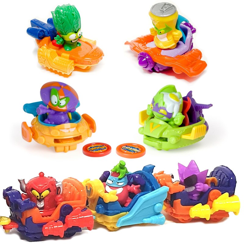 SUPERTHINGS LEGENDS - Super Vehicles 4 Pack. Assorted pack of