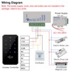 HFeng Outdoor IP68 Waterproof RFID Keypad Touch Access Control System