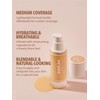 SHEGLAM Skinfinite Hydrating Foundation Flawless Dewy Foundation Hydrating Coverage Invisible