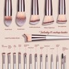Synthetic Brushes for Foundation, Powder, Concealer, Eyeshadow, and Blush"