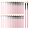 50PCS Eye Shadow Brushes, Makeup Brushes Eyeshadow Applicators Sponge Double