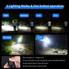 WUBEN C3 Flashlight 1200 High Lumens Rechargeable Flashlights 6 Modes