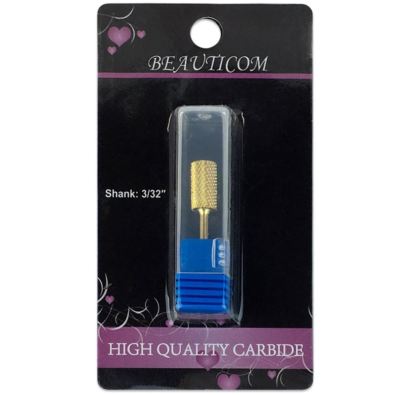 Beauticom 3/32" USA Safety Nail Carbide Bit - Small/Large Barrel