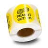 300 Labels, 1 Roll - Peanut Butter Labels (1.5 inch,