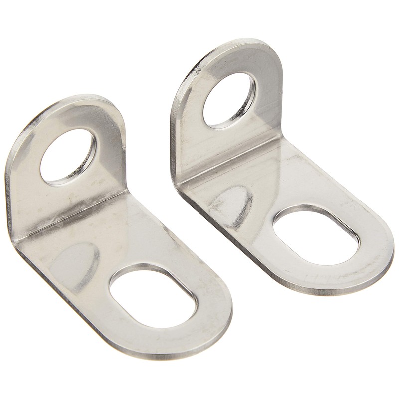 POSH 090196-ST Universal Turn Signal Stay Plate Angle Type Motorcycle