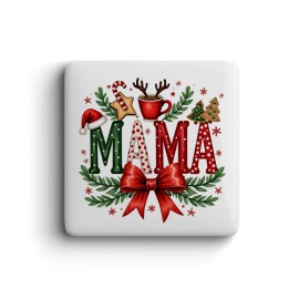 Unbranded Christmas Mama Magnet Holiday Fridge Decor Cute Festive Gift for Mom