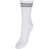 VERO MODA Womens Mel Stripe Sock White/grey One Size