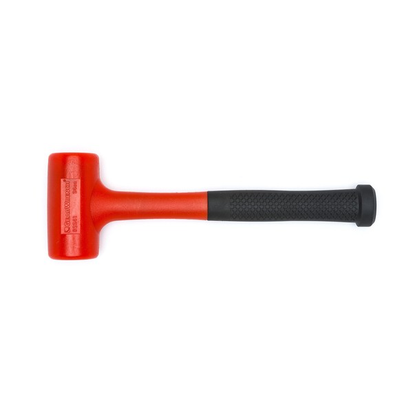 GEARWRENCH Dead Blow Hammer with Polyurethane Head, 33oz Total Weight & 28oz Head Weight - 82242