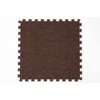 Yunox Carpet Mat Set of 9 Brown 16-125 0.7mm Thick