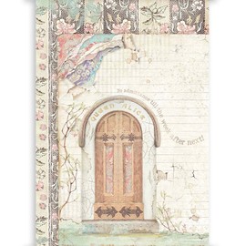 Alice Through The Looking Glass A4 Clear Prints Pack - Stamperia