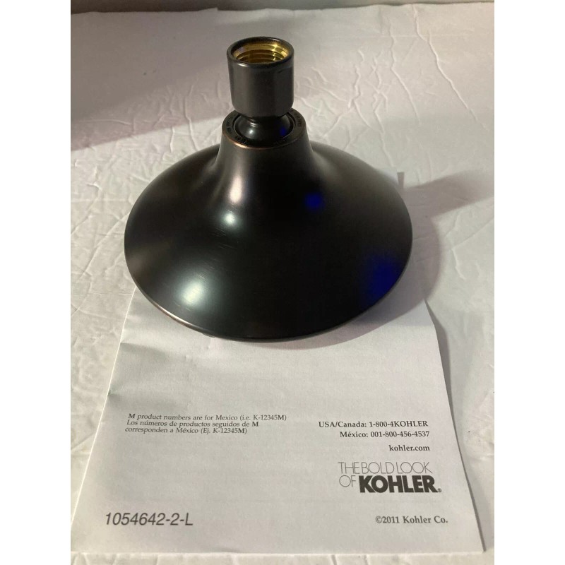 Kohler K-45125-2BZ Alteo Multifunction Wall-Mount Showerhead, Oil-Rubbed Bronze