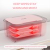 Wipe Warmer, Baby Wipe Warmer with 3 Modes Temperature Control,
