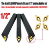 10 piezas DCMT21.51 inserto de carburo de tierra indexable para