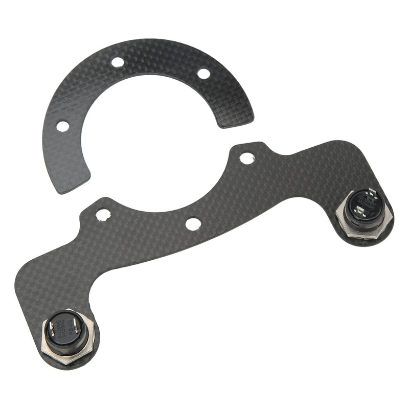 External Horn Button Kits Carbon Fiber 6 Bolts Steering Wheel