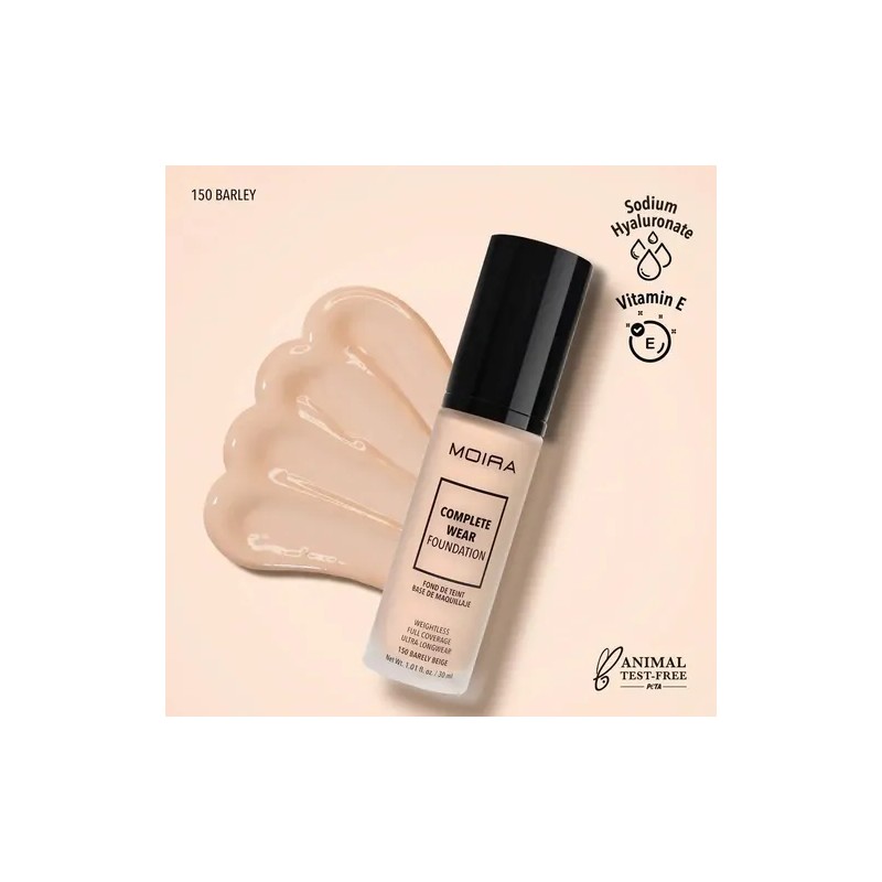 Complete Wear Foundation | Base De Cobertura Completa Mate |