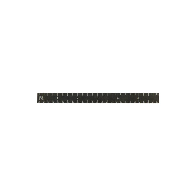 Fowler 52-297-006-0, EZ Read Flexible Rule - 6"