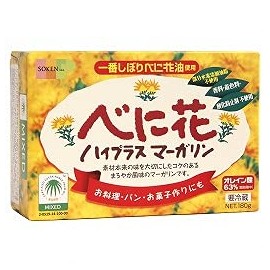 Sokensha Benihana High Plus Margarine, 6.3 oz (180 g) x 10 Pieces, JAN: 4901735020423