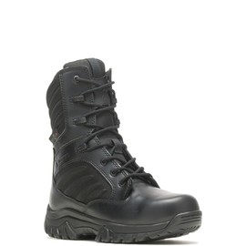 Bates Women's GX X2 Tall Side Zip Dryguard+ Military and Tactical Boot, Black, 7.5