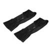 2 Pack Stuffable Travel Pillow Soft Velvet Fillable Airplane Neck