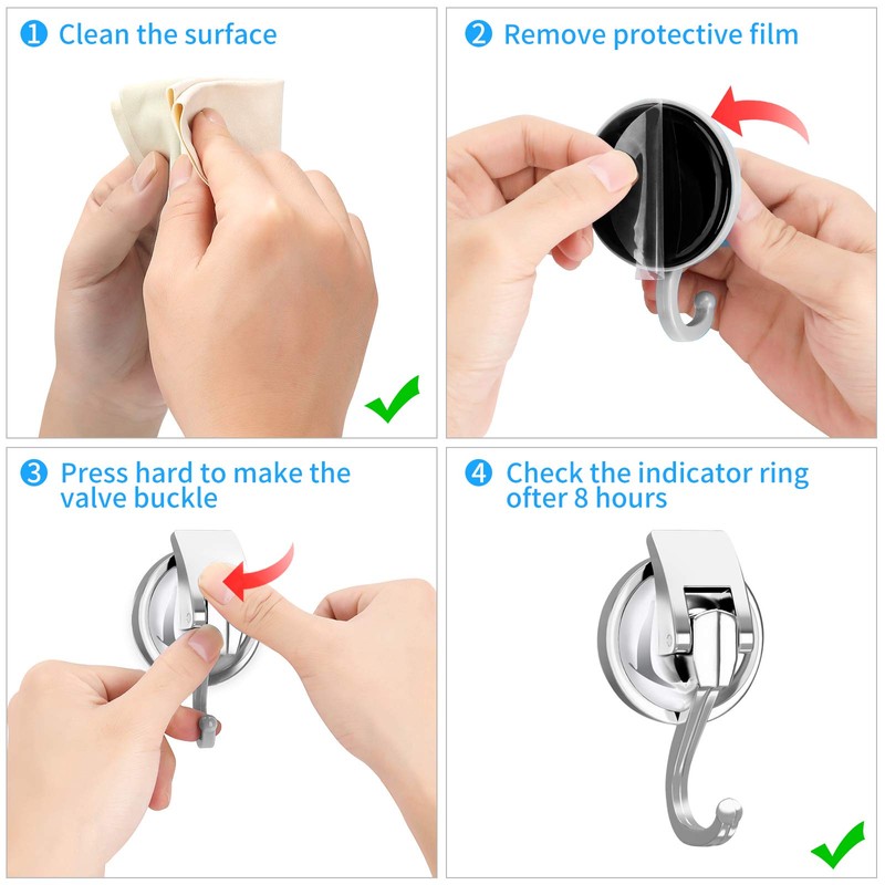 Soap Holder Shower, Suction Cup Soap Dish for Shower with
