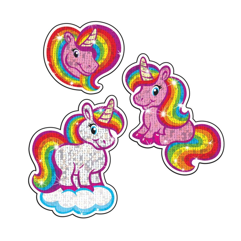 Sparkly Unicorns Sparkle Stickers®, 24 Count