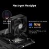 PCCOOLER CPU Air Cooler, 5×6mm Heat Pipes, 120mm ARGB Fan,