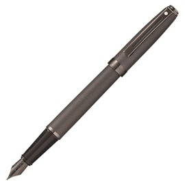 Sheaffer Prelude - refillable Fountain Pen, Matte Gunmetal, Gunmetal PVD Plated Trim