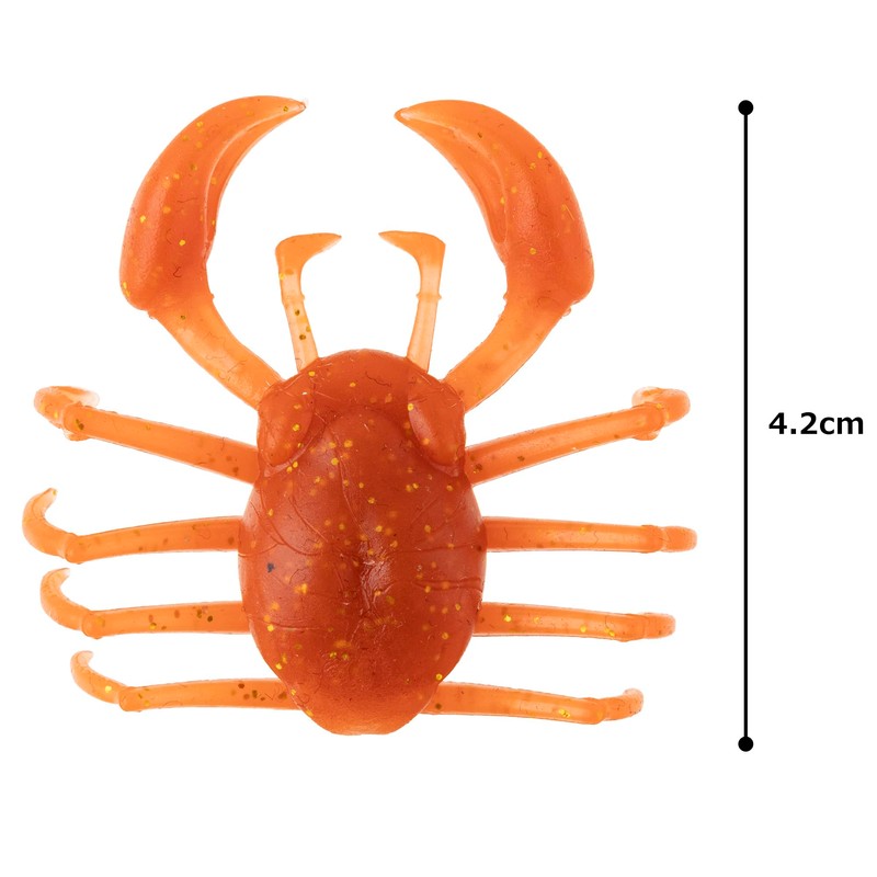 Signal Worm KB-01 Kobushi 4" Salt Model 01 Orange Gold