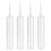 QWORK Empty Caulking Sealant Tubes - 11 Oz Capacity Each,