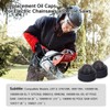 NIIIYTYB 2Pcs Chainsaw Bar Oil Cap Compatible with Pole Saws