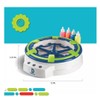 Discovery™ Kids 3D Spin Art Light-Up Swirl Design