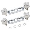 Double Burner Assembly WB16K10026 WB29K17 Double Stove Top Double Surface