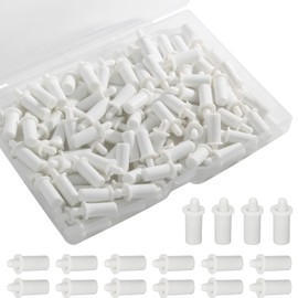 Bonsicoky 100 Pack Shutter Repair Pins - Spring Loaded Fasteners for Plantation Shutters and Windows, Ideal for Easy Cabinet and Blind Slat Repairs