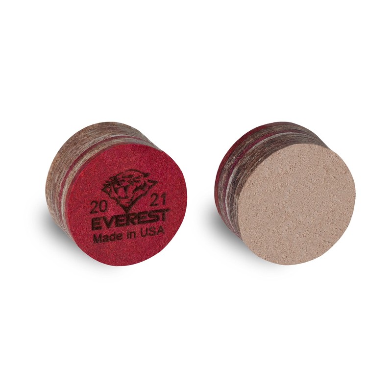 Tiger Everest Laminated Pool Billiard CUE TIP - 13 or