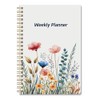 Undated Weekly Planner Notebook, A5 Planner Notebook Daily Diary,Weekly Goals