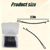 100 Pcs Curved Bobby Pins, 2.2 Inch Black Hair pins